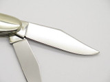 Vtg Parker Custom Series Seki Japan Bone Big Folding Hunter Trapper Knife