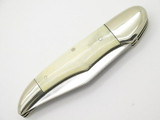 Vtg Parker Custom Series Seki Japan Bone Big Folding Hunter Trapper Knife