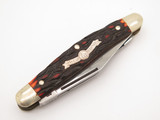Vtg Boker Tree Brand Olde Stag Solingen Germany Stockman Folding Pocket Knife