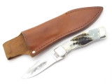 Vtg Parker Cut Co Eagle Brand Seki Japan Small Fixed Blade Hunting Knife