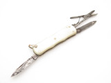 Vintage J. A. Henckels Solingen Germany MOP Pearl Lobster Folding Pocket Knife