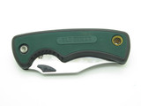 Vintage Schrade Old Timer 430T USA Green Handle Folding Linerlock Pocket Knife