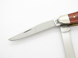 2004 Case XX 6318 USA CV Stockman Red Jigged Bone Handle Folding Pocket Knife