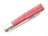 Vintage Parker Cut Co Doctor Physician Red Glitter Folding Pocket Knife Seki Japan
