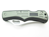 Vintage Schrade AP55 Ireland Gray/Black Handle Lockback Folding Pocket Knife