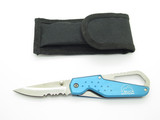 Buck Whittaker 752T Approach Blue Aluminum Handle Folding Linerlock Pocket Knife