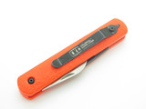 Colonial Knife Corp. USA Orange Handle Black Bld. Escape Multi Tool Pocket Knife