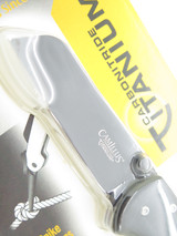 Camillus Titanium Black Marlin Spike Sailor Rigging Folding Pocket Knife