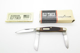 Vtg 1980s Schrade 34OT USA Old Timer Stockman Folding 3 Blade Pocket Knife