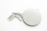 G Sakai (Engravable or Blank) Round Coin Metal Folding Pocket Knife Multi Tool