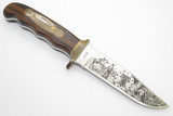 Vintage 1776-1976 Buck Bicentennial Spirit of 76 Limited Fixed Blade Knife