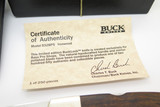 2005 Buck 532 Custom Bucklock Limited Folding Pocket Knife Chuck & CJ Signed
