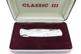 Vintage Buck USA 513 503 Classic Aluminum Scroll Folding Lockback Pocket Knife