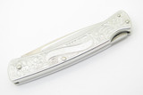 Vintage Buck USA 513 503 Classic Aluminum Scroll Folding Lockback Pocket Knife