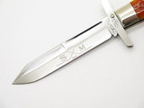1994 Queen 04191l Classic Cheetah Style Swing Guard Folding Knife & Case