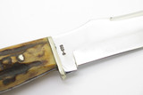 Vintage 1965-1969 Case XX USA 523-6 Fixed 6" Blade Stag Hunting Knife