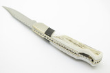 Custom '10 Buck 503 Prince WBC Bear Claw Elk Horn Small Folding Pocket Knife