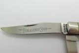 Vintage Schrade Old Timer Classics USA Trapper Bone Handle Folding Pocket Knife