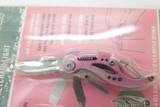 Gerber Curve Pink Breast Cancer Multi Tool Folding Pocket Knife & Flashlight