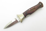Vintage Magnum Boker 440 Stainless Folding Boot Linerlock Pocket Knife (304-B)