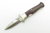 Vintage Magnum Boker 440 Stainless Folding Boot Linerlock Pocket Knife (W2-74)
