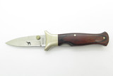 Vintage Magnum Boker Camel Stainless Steel Folding Boot Linerlock Pocket Knife