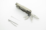 Vintage Schrade ST2 Tough Chip USA Stainless Folding Multi Tool Shears Knife