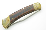 Vintage 2002 Buck 110 Folding Hunter 100th Anniversary Edition Lockback Knife
