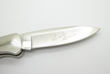 Vtg Buck 500 Duke Script Stag Chuck Signature Limited Grizzly Bear Folding Knife