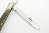 Vintage Buck 311 Slimline Trapper Stag Chuck Signature Folding Pocket Knife