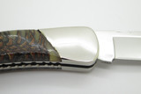 Customized Buck 500 Duke Pinecone Handle Lockback Folding Pocket Knife
