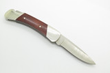 Vintage Buck 500 Duke Custom America Flag Limited Folding Lockback Pocket Knife
