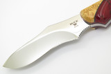 '15 Buck Custom 980 Palm Skinner Jeff Legerton Limited Fixed Blade Hunting Knife
