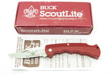 Vintage 1988 Buck 412 Scoutlite Boy Scout Bucklite Lockback Folding Hunter Knife