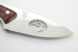 2004 Chuck Signature Buck 694 Alpha Hunter Custom Elk Cutout Stag Fixed Knife