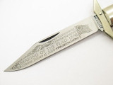 1976 Bicentennial Rob. Klaas Stag Cheetah Swing Guard Folding Pocket Knife