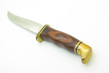 2011 Buck 105 Pathfinder Cocobolo Brass Fixed Blade Hunting Knife