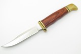 2013 Buck 102 Woodsman Cocobolo Brass Fixed Blade Hunting Knife