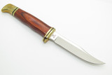 2013 Buck 102 Woodsman Cocobolo Brass Fixed Blade Hunting Knife
