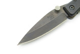 Vintage 1998 Buck USA 170 Lightning Black Folding Linerlock Pocket Knife