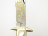 '97 FIGHT'N ROOSTER FRANK BUSTER CASINO CHEETAH SWING GUARD FOLDING KNIFE
