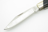 Vintage 2001 Buck 301 Stockman Black Delrin Handle Folding Pocket Knife
