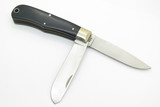 Vintage 2000 Buck Jumbo Trapper Chuck Signature Folding Pocket Knife