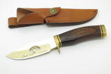 2000 Buck 192 Vanguard Gold Limited Custom LE Deer Cutout Fixed Hunting Knife
