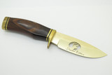 2000 Buck 192 Vanguard Gold Limited Custom LE Deer Cutout Fixed Hunting Knife