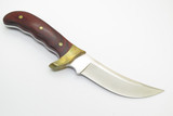 Vintage 1980s Buck 401 Kalinga Fixed Blade Hunting Knife & Custom Sheath