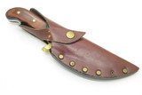 Vintage 1992 Buck 401 Kalinga Fixed Blade Hunting Knife & Custom Sheath