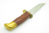 2013 Buck 119 Special Cocobolo Brass Fixed Blade Hunting Knife