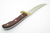 Vintage 1980s Buck 402 Akonua Fixed Blade Hunting Knife & Sheath
