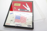 Vintage 1991 Case XX 6254 Trapper Operation Desert Storm Folding Pocket Knife